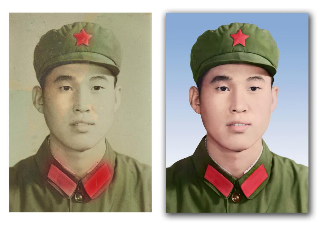 临桂破损照片修复-18
